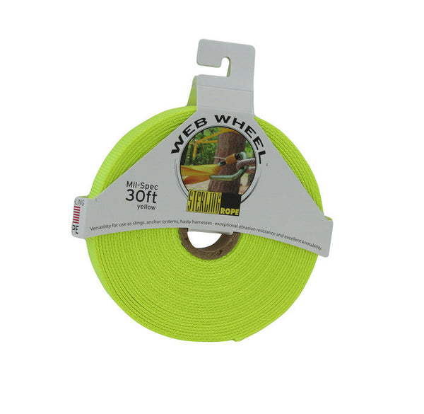 1" Tubular Mil-spec Webbing Wheels 30' - H2O Rescue Gear